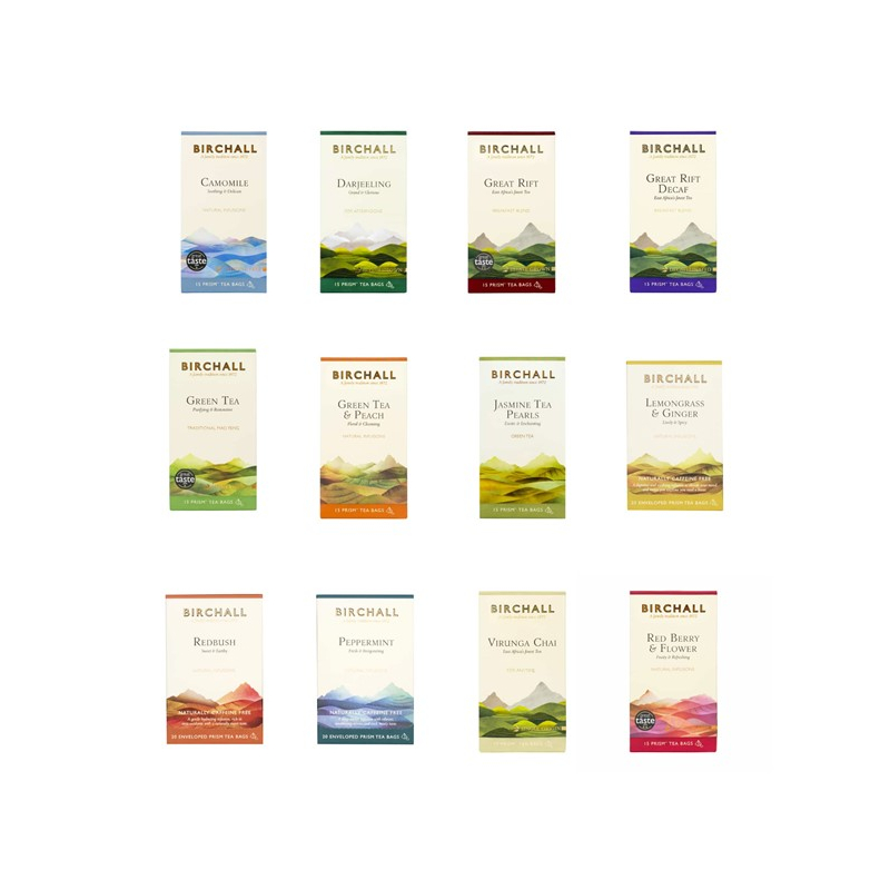 Birchall Tea Samples Selection