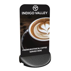 Swing Sign Indigo Coffee