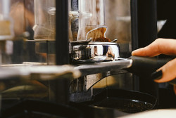 Faema Groundbreaker BDS Grinder with AutoTamper | On-Demand Espresso Grinder | Indigo Valley