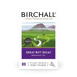 Great Rift DECAF Breakfast Prism Tea bags (80)