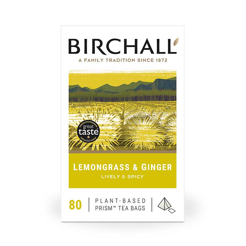 Lemongrass & Ginger Prism Tea Bags (80)