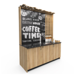 Bespoke custom coffee stations for offices and self-service areas
